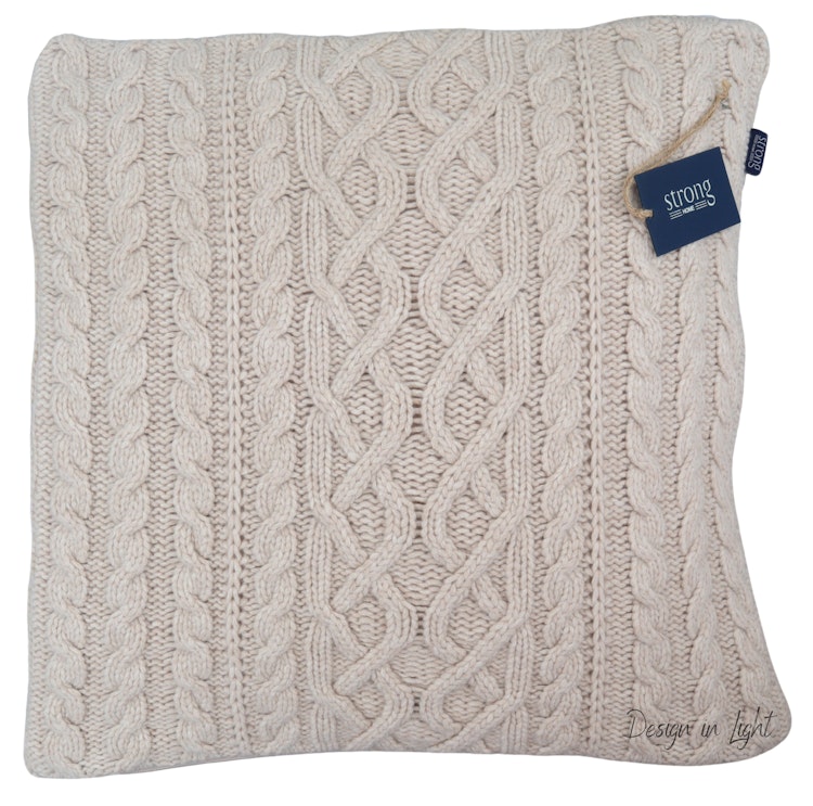 Kuddfodral Cable Knit