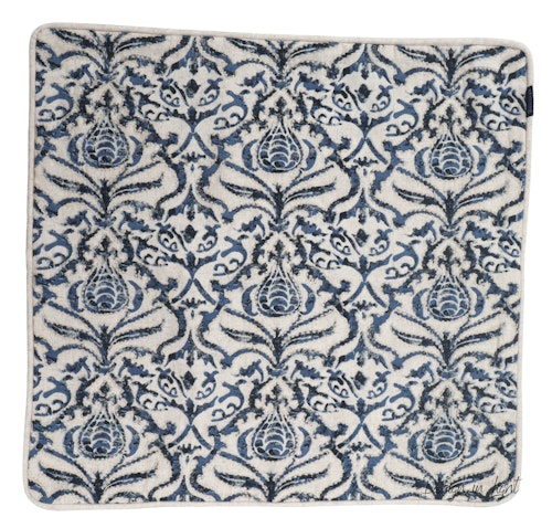 Kuddfodral Indigo Paisley