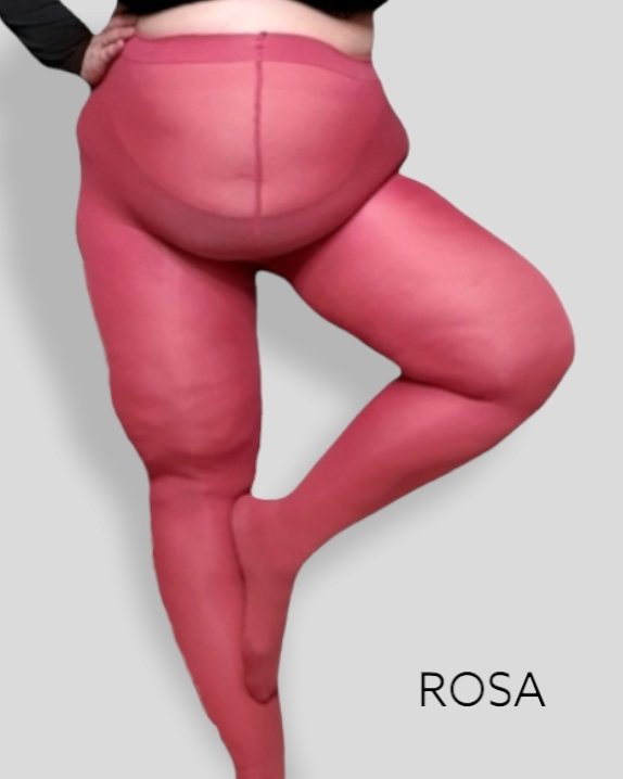 Rosa - Stora strumpbyxor