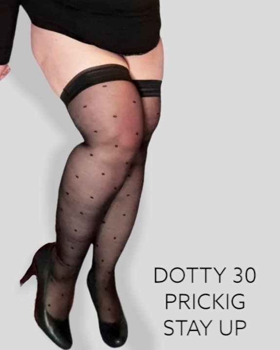 DOTTY 30 STAY UP - Stora strumpbyxor