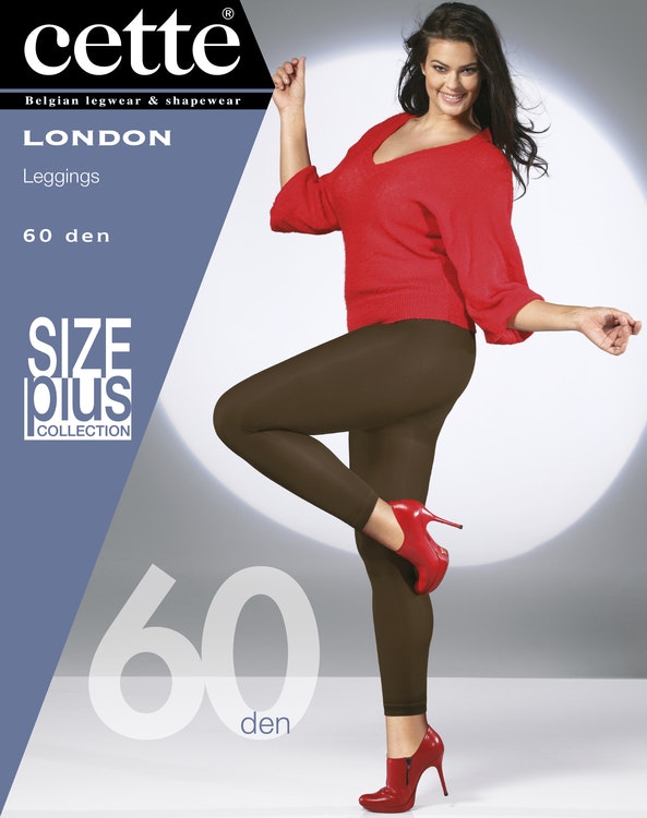 Legging svart 60 den London 3 XL - LYCRA 3D