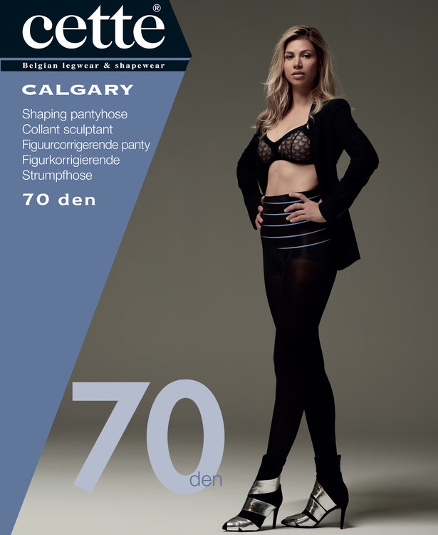 Strumpbyxa med shaping stödbyxa 2 XL 70 den svart Calgary