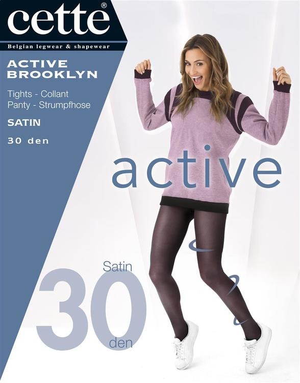 Strumpbyxa Active Brooklyn 30 den svart XL