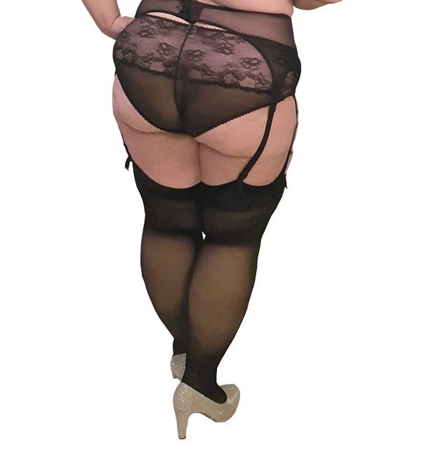 stocking stor storlek plus size