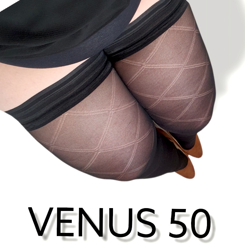 Stay Up mönstrad Venus 50 den Large svart