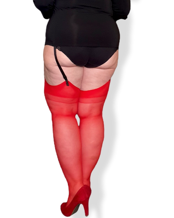 Perfect 20 röd stockings