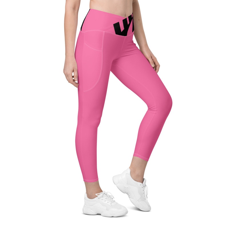 Leggings med fickor crossover band Limited edition