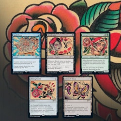 Magic the Gathering: Secret Lair Drop: Full Sleeves: the Tattoo Pack