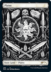 Magic the Gathering: Secret Lair Drop: The Unfathomable Crushing Brutality of Basic Lands (Non-Foil)