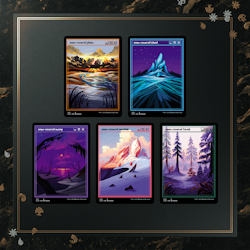 Magic the Gathering: Secret Lair: PixelSnowLands.jpg