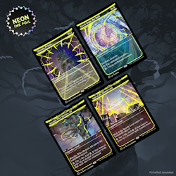 Magic the Gathering: Secret Lair: Showcase: Neon Dynasty (Neon Ink Foil)