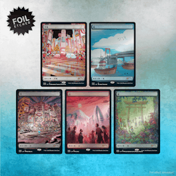 Magic the Gathering: Secret Lair: The Tokyo Lands (Foil Etched)