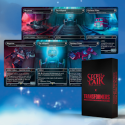 Magic The Gathering: Secret Lair Transformers: Optimus Prime vs. Megatron