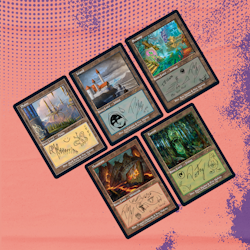 Magic the Gathering: Secret Lair x Post Malone: The Lands