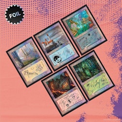 Magic the Gathering: Secret Lair x Post Malone: The Lands (Foil)