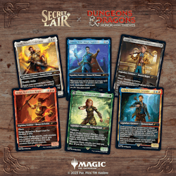 Magic the Gathering: Secret Lair x Dungeons & Dragons: Honor Among Thieves
