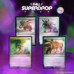 Magic The Gathering: Secret Lair: Artist Series: Kev Walker Foil edition