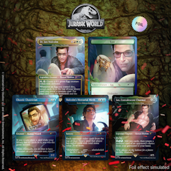 Magic The Gathering: Secret Lair x Jurassic World: Dr. Ian Malcolm (Foil)