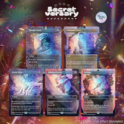 Magic the Gathering: Secret Lair: Through the Wormhole Galaxy Foil