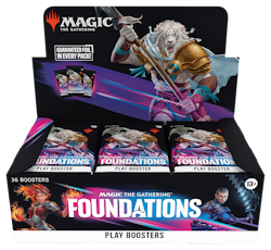 Magic the Gathering: Foundations Play Booster Display