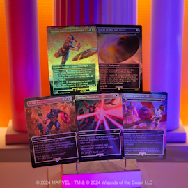 Magic the Gathering: Secret Lair x Marvel’s Captain America (Foil)