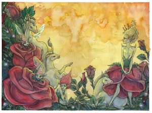 'A Rose Dream' Print
