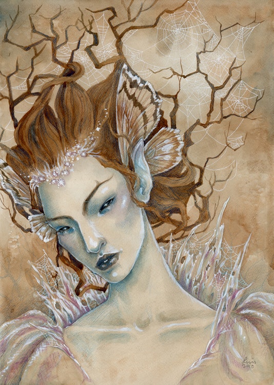 'Unseelie Lady' Original Painting