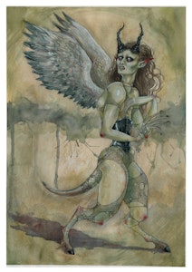 'Demon' Original Painting