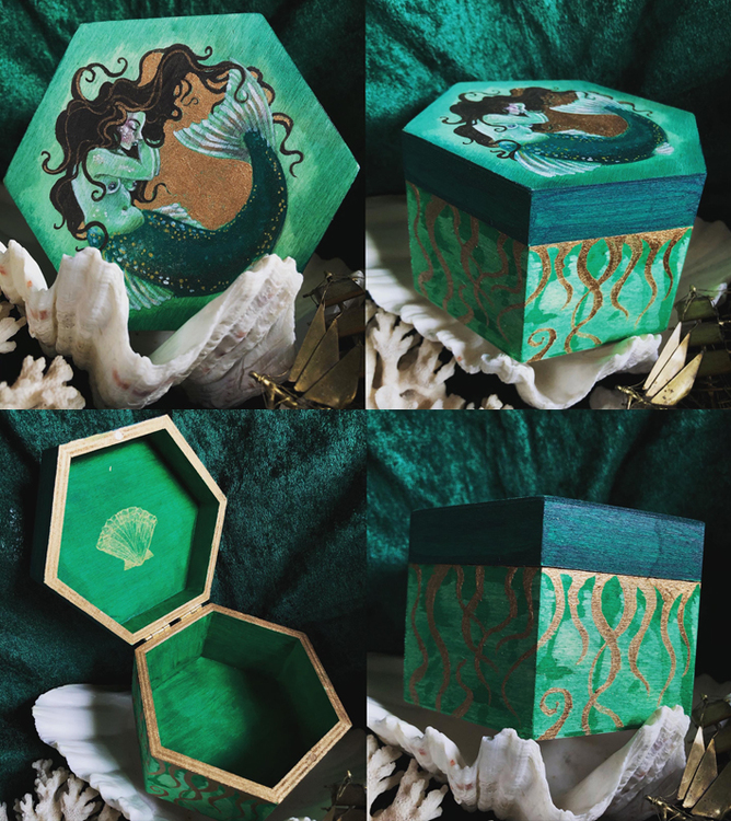 Mermaid Treasure Box
