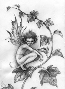 'Ivy Pixie' Original Drawing