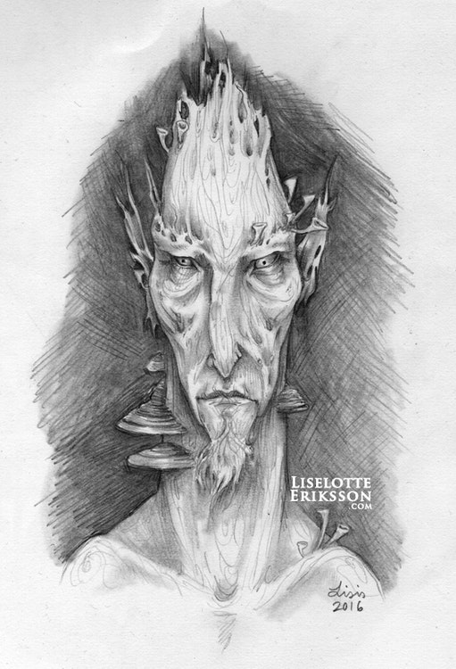 'Forest Spirit' Original Drawing