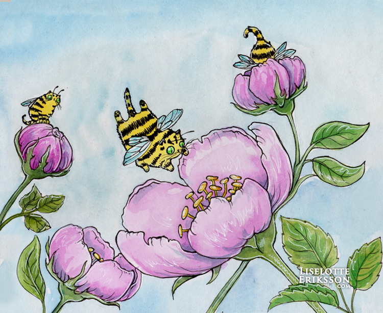 'Buse Bees' Print