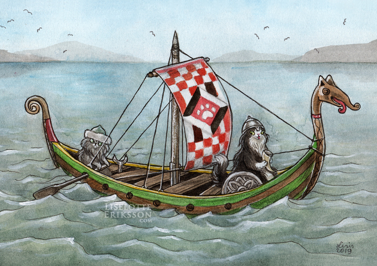 'Vikings' Print