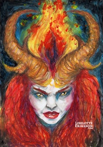 'Fire Goddess' Original Painting