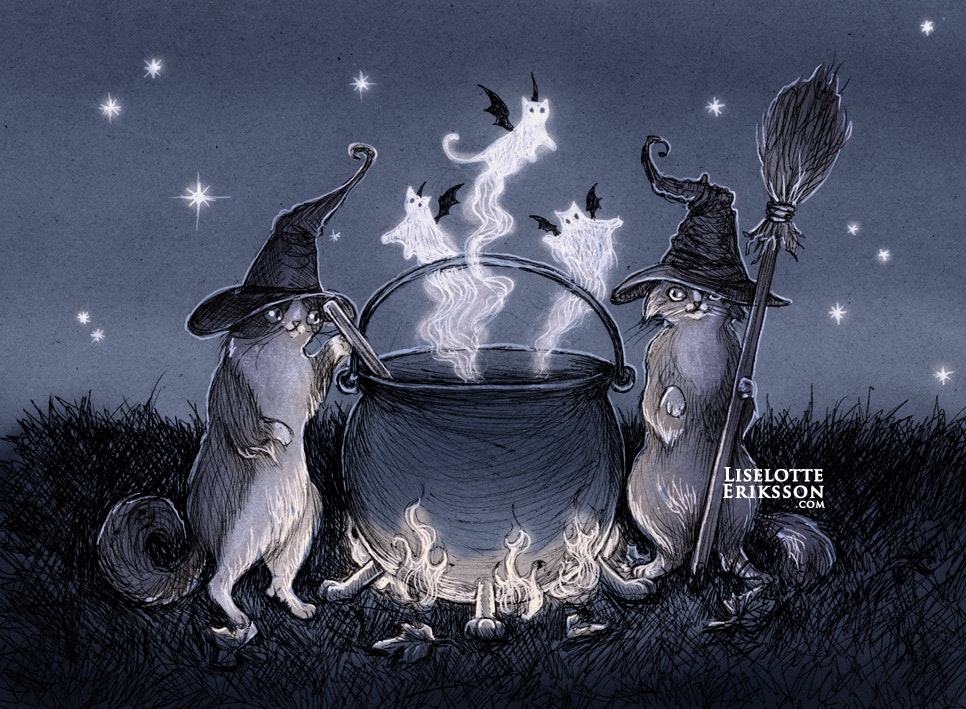 'Stirring The Cauldron' Print