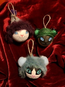 Kitty Ornaments