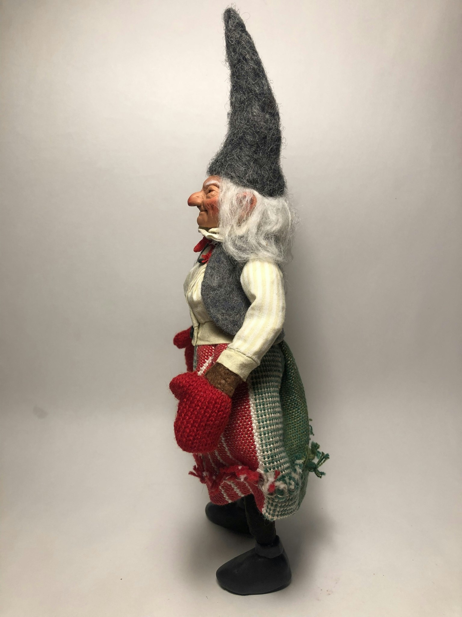 ’Hulda’ tomte art doll