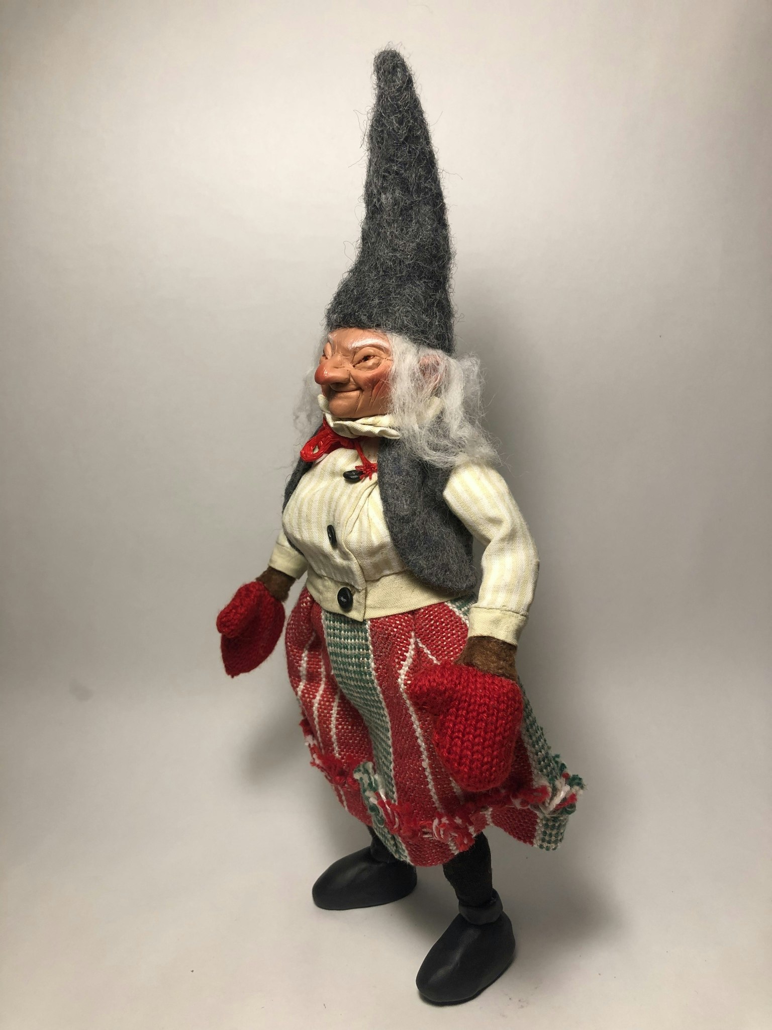 ’Hulda’ tomte art doll