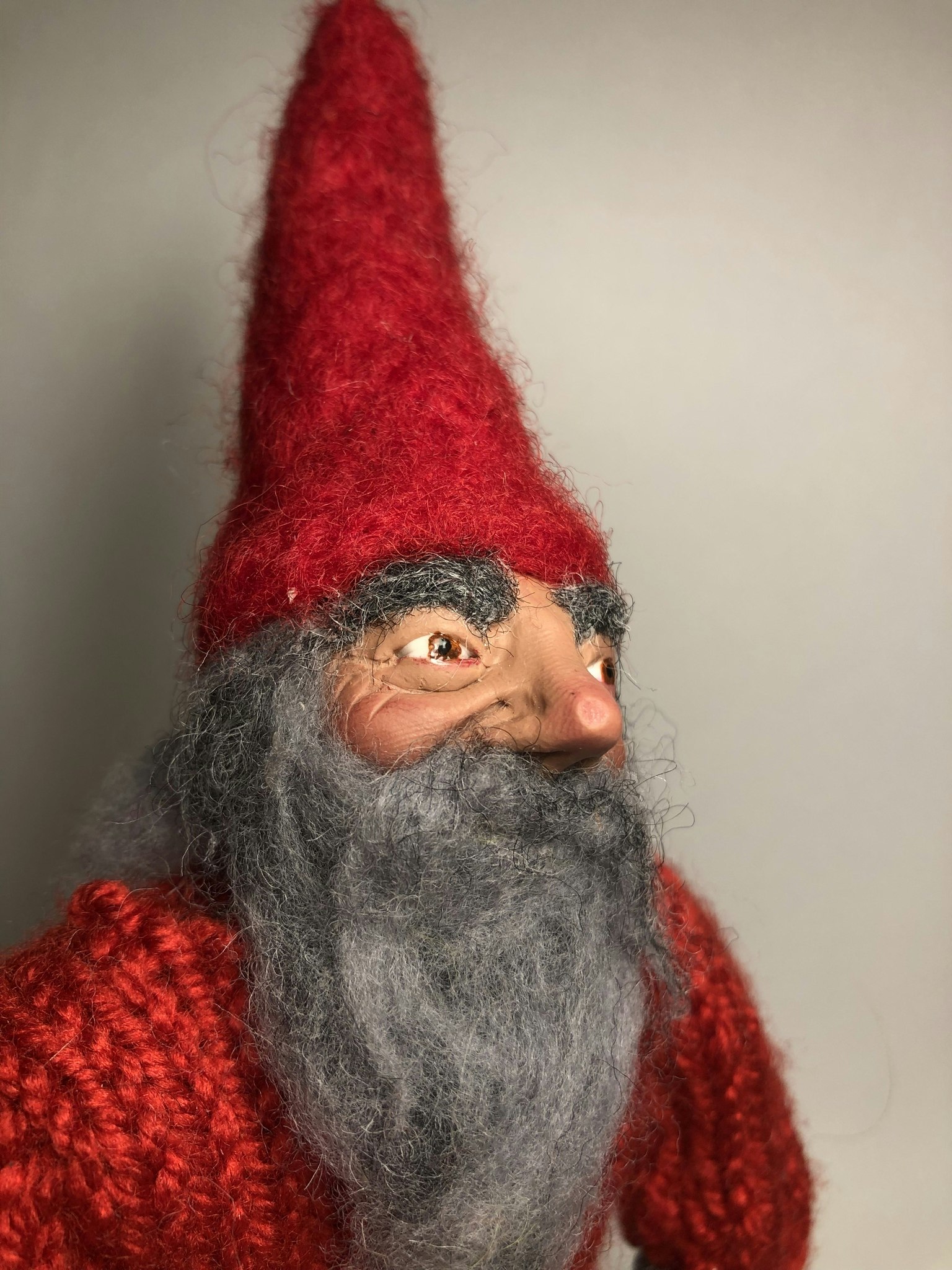 ‘Ragnrod’ tomte art doll