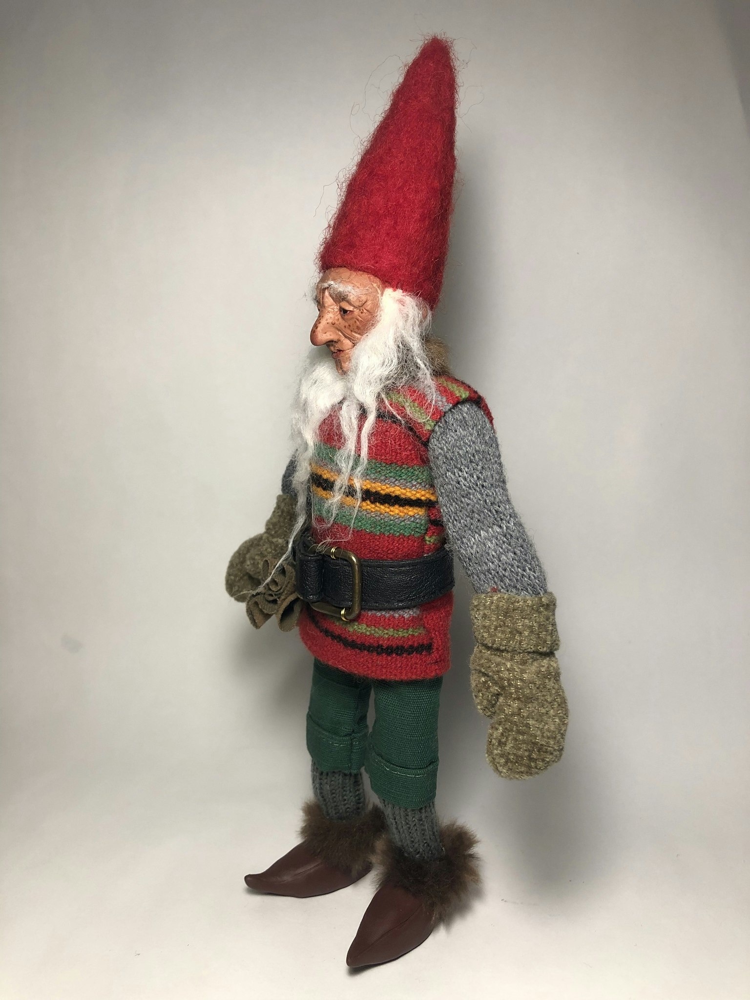 ‘Vigar’ tomte art doll