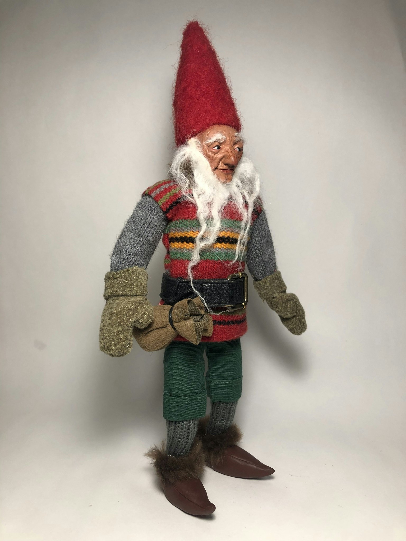 ‘Vigar’ tomte art doll