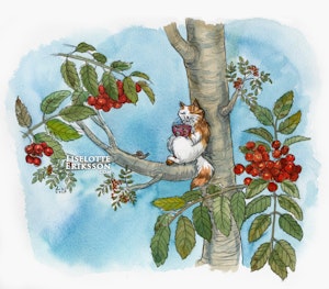 ‘Tea in the Rowan Tree' Original Painting