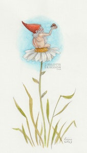 ‘Nude Gnome And Ladybird' Original Illustration