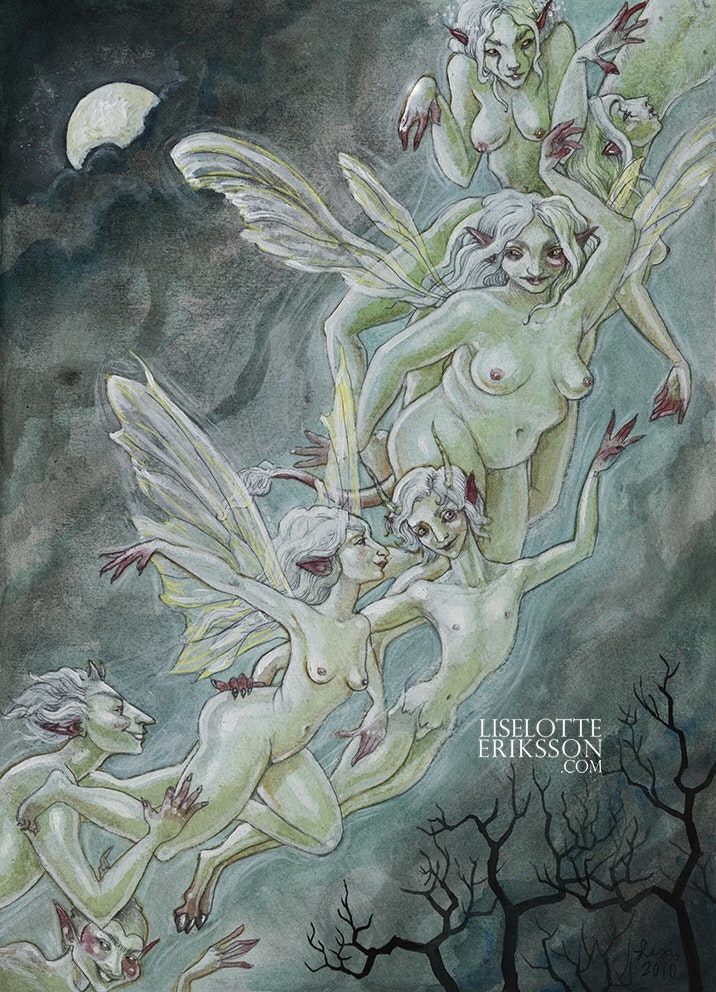 'Faerie Host' Original Painting