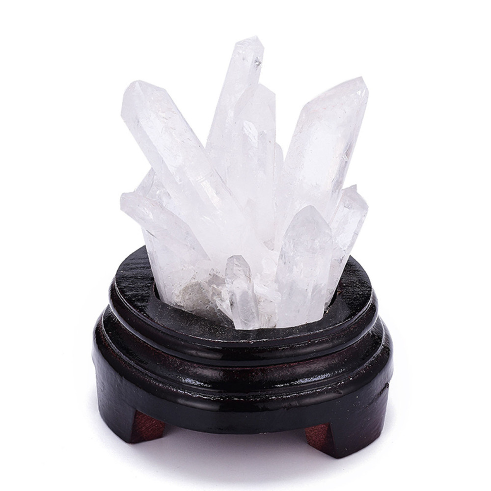 Bergskristall kluster med piedestal 350-400 gram