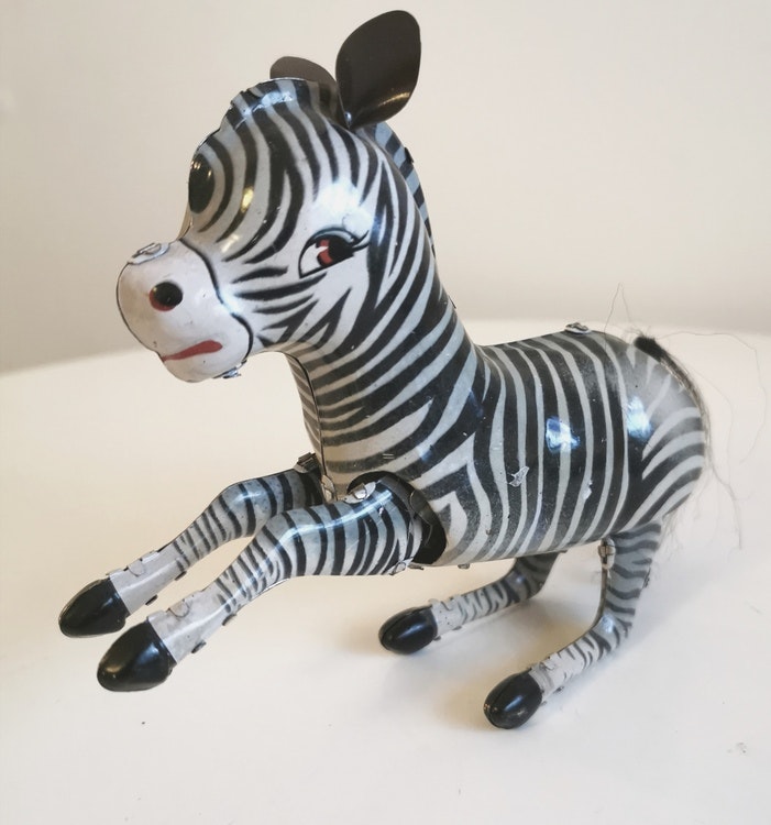 jumping zebra toy