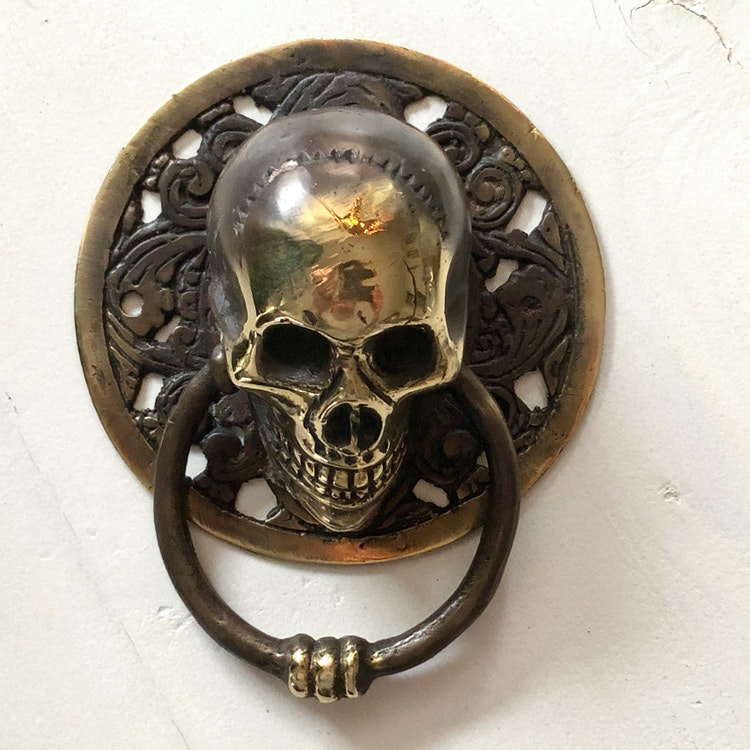 Dörrknackare brons - skull