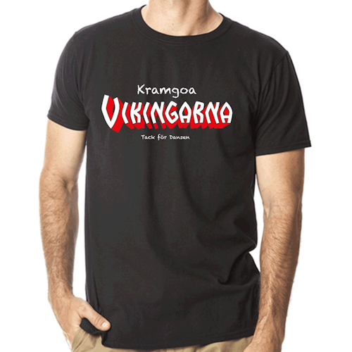 T-shirt Vikingarna Kramgoa Svart