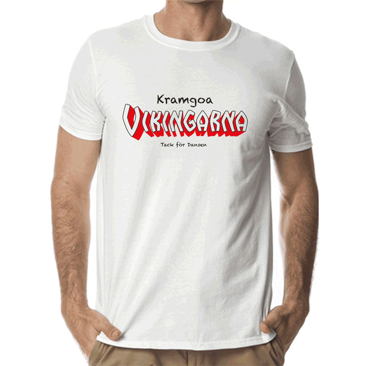 T-shirt Vikingarna Kramgoa Vit - Vikingarna