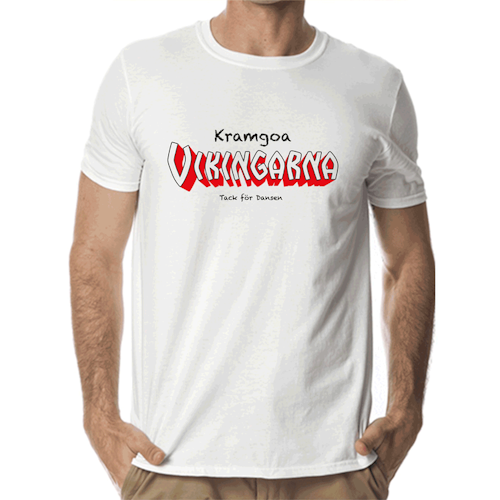 T-shirt Vikingarna Kramgoa Vit